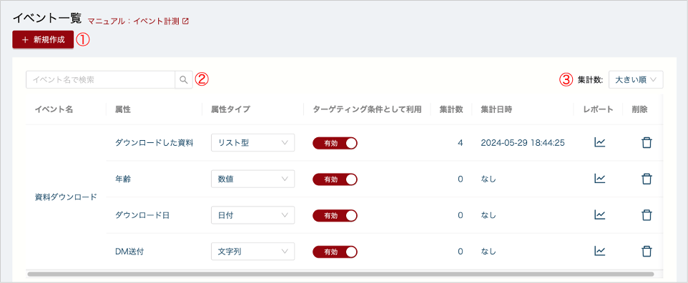 イベント一覧
